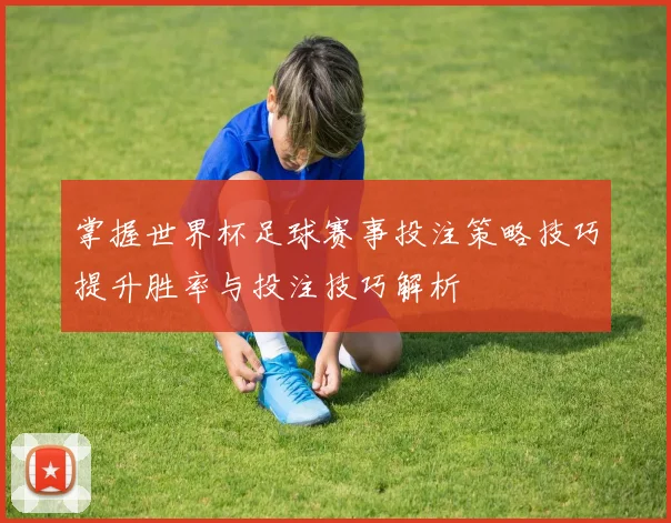 掌握世界杯足球赛事投注策略技巧提升胜率与投注技巧解析